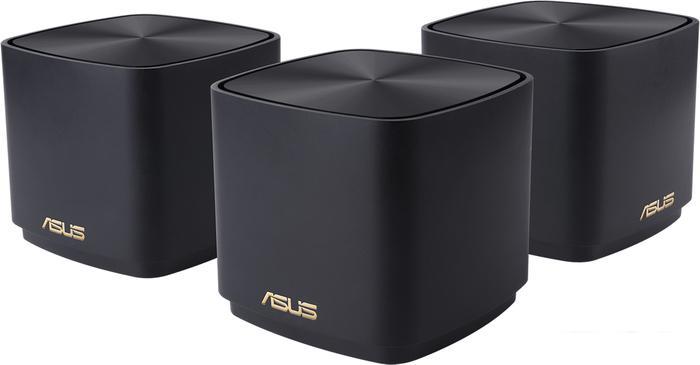 Wi-Fi система ASUS ZenWiFi AX Mini XD4 (3 шт., черный) - фото 1 - id-p224234729