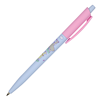 Ручка шариковая автоматическая "HappyClick. Sweet Animals. Ламы в облачках", 0.5 мм, голубой, розовый, стерж.