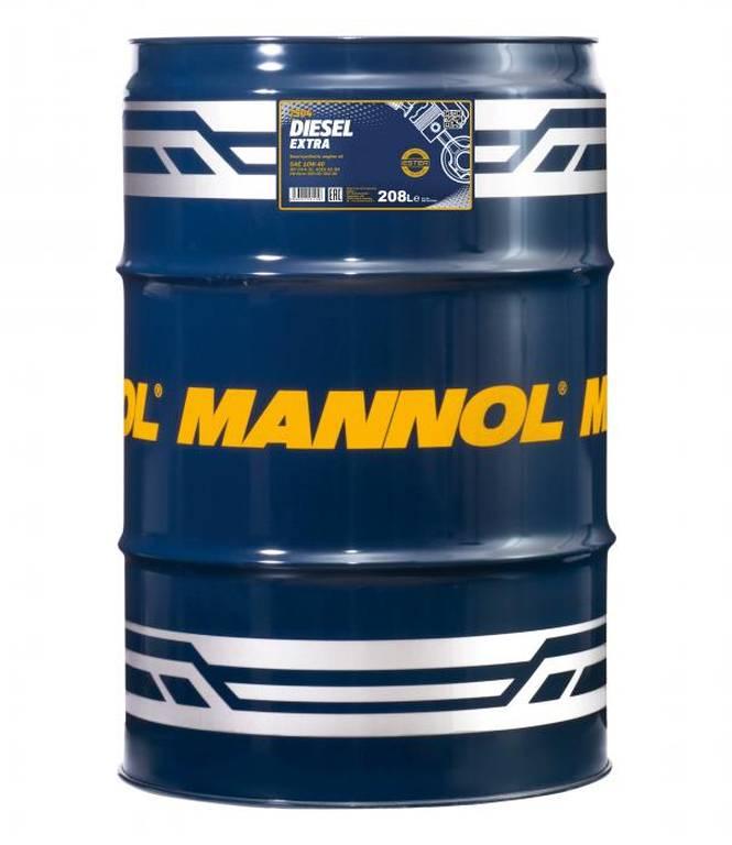 10W-40 Diesel Extra Масло MANNOL 7504, 208л - фото 1 - id-p224534196