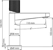 Смеситель Wasserkraft Tauber 6403, фото 3