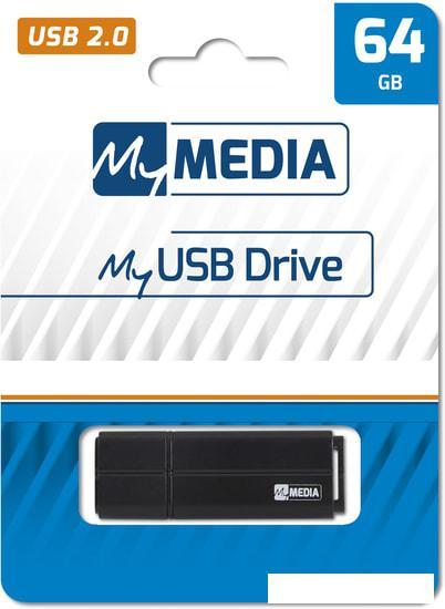 USB Flash MyMedia 69263 64GB - фото 4 - id-p223775483