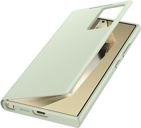 Чехол для телефона Samsung View Wallet Case S24 Ultra (светло-зеленый) - фото 3 - id-p224235034