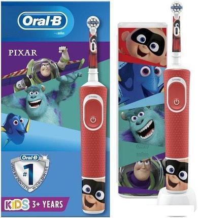 Электрическая зубная щетка Braun Oral-B Kids Pixar D100.413.2KX, фото 2