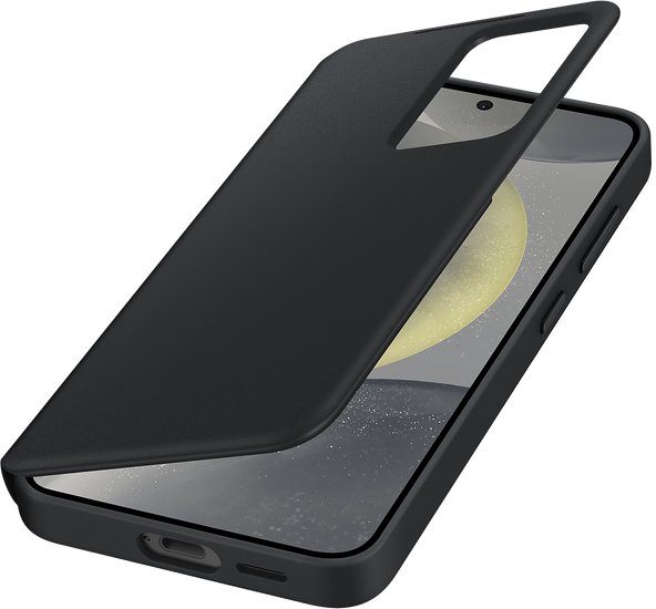 Чехол для телефона Samsung View Wallet Case S24 (черный) - фото 3 - id-p224235119
