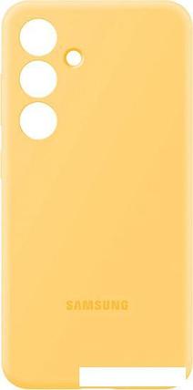 Чехол для телефона Samsung Silicone Case S24+ (желтый), фото 2