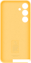 Чехол для телефона Samsung Silicone Case S24+ (желтый), фото 3