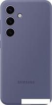 Чехол для телефона Samsung Silicone Case S24 (фиолетовый), фото 2