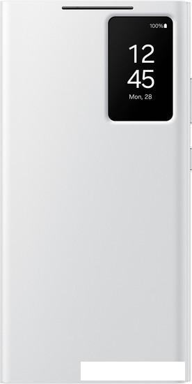 Чехол для телефона Samsung View Wallet Case S24 Ultra (белый)