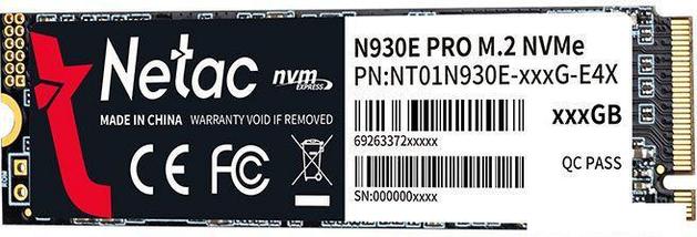 SSD Netac N930E PRO 512GB NT01N930E-512G-E4X-N, фото 3
