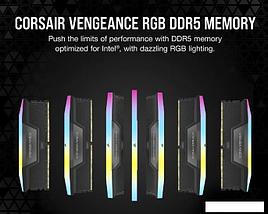 Оперативная память Corsair Vengeance RGB 2x16ГБ DDR5 5200 МГц CMH32GX5M2B5200C40, фото 2