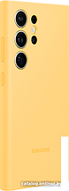 Чехол для телефона Samsung Silicone Case S24 Ultra (желтый), фото 3