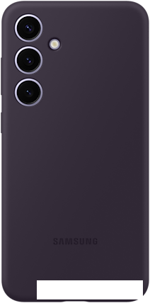 Чехол для телефона Samsung Silicone Case S24+ (темно-фиолетовый) - фото 2 - id-p224255327