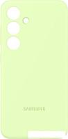 Чехол для телефона Samsung Silicone Case S24+ (лайм)