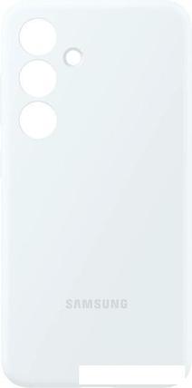 Чехол для телефона Samsung Silicone Case S24 (белый), фото 2