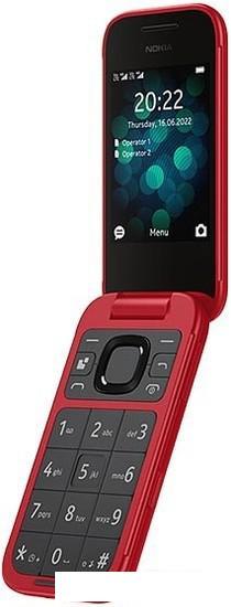 Кнопочный телефон Nokia 2660 (2022) TA-1469 Dual SIM (красный) - фото 2 - id-p224428347
