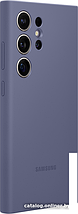 Чехол для телефона Samsung Silicone Case S24 Ultra (фиолетовый), фото 3