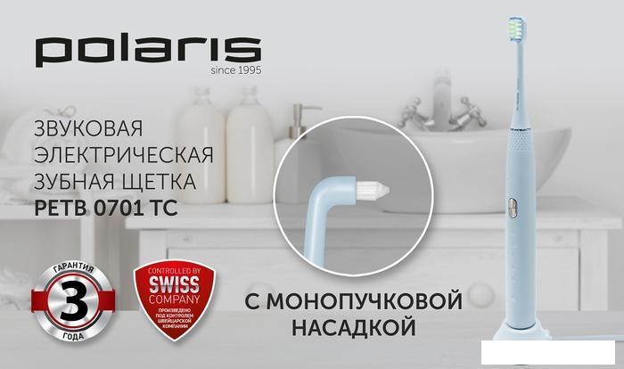 Электрическая зубная щетка Polaris PETB 0701 TC (голубой) - фото 2 - id-p224428376