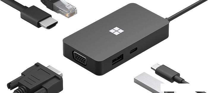 Док-станция Microsoft USB-C Travel Hub SWV-00010 - фото 1 - id-p224428437