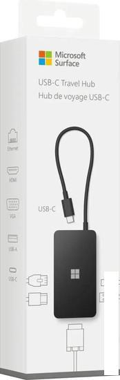 Док-станция Microsoft USB-C Travel Hub SWV-00010 - фото 8 - id-p224428437