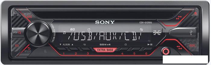 CD/MP3-магнитола Sony CDX-G1200U - фото 1 - id-p223905107