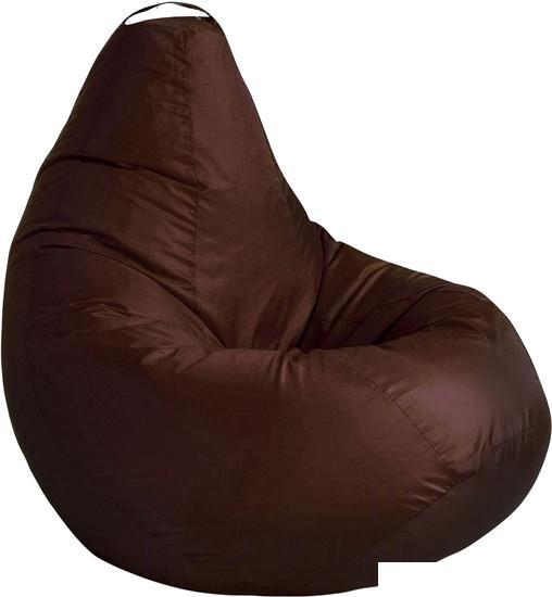 Кресло-мешок Kreslomeshki Груша XXL G-130x90-SH (шоколад) - фото 1 - id-p224148945