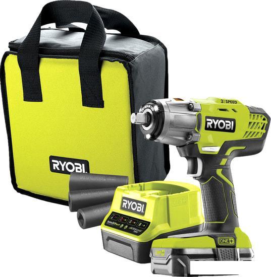 Ударный гайковерт Ryobi R18IW3-120S 5133003574 (с 1-им АКБ) - фото 3 - id-p224313610