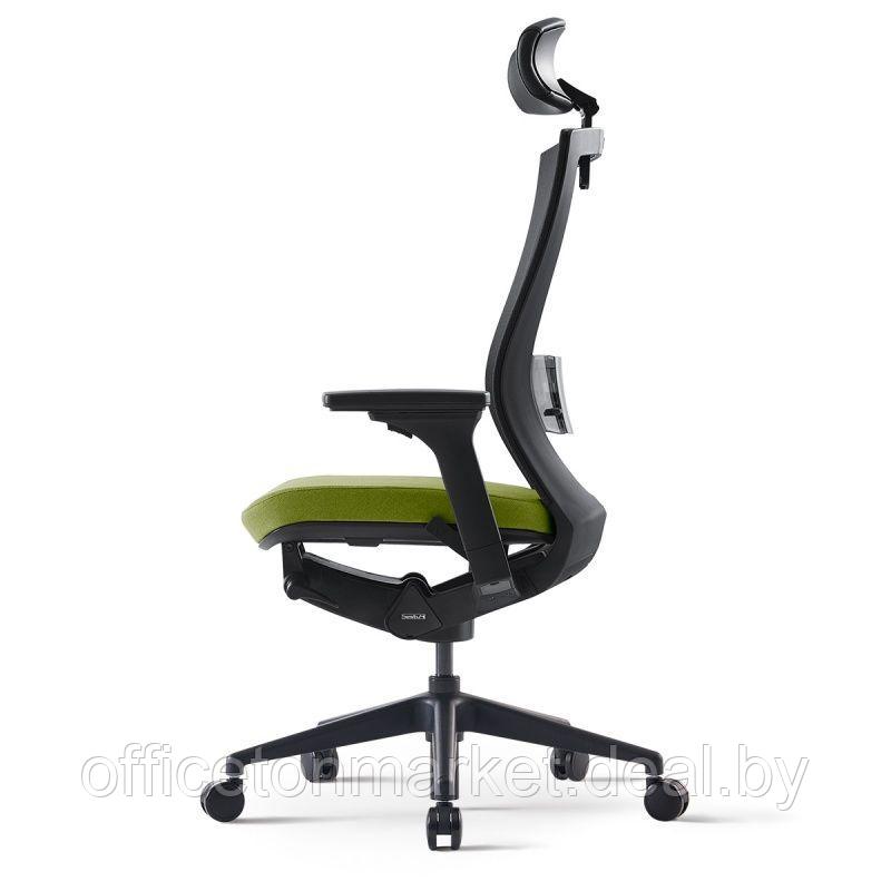 Кресло для руководителя BESTUHL "S10", сетка, ткань, пластик, зеленый - фото 3 - id-p220946557