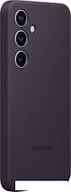 Чехол для телефона Samsung Silicone Case S24 (темно-фиолетовый), фото 2