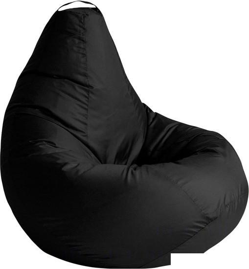 Кресло-мешок Kreslomeshki Груша XL G-120x85-CH (черный) - фото 1 - id-p224149126