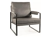 Интерьерное кресло Signal Focus Buffalo 06 (серый/черный)