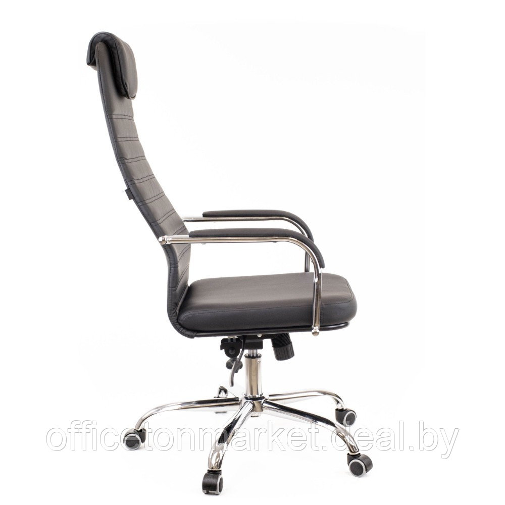 Кресло для руководителя Everprof "EP-708", экокожа, металл, черный - фото 1 - id-p222144453