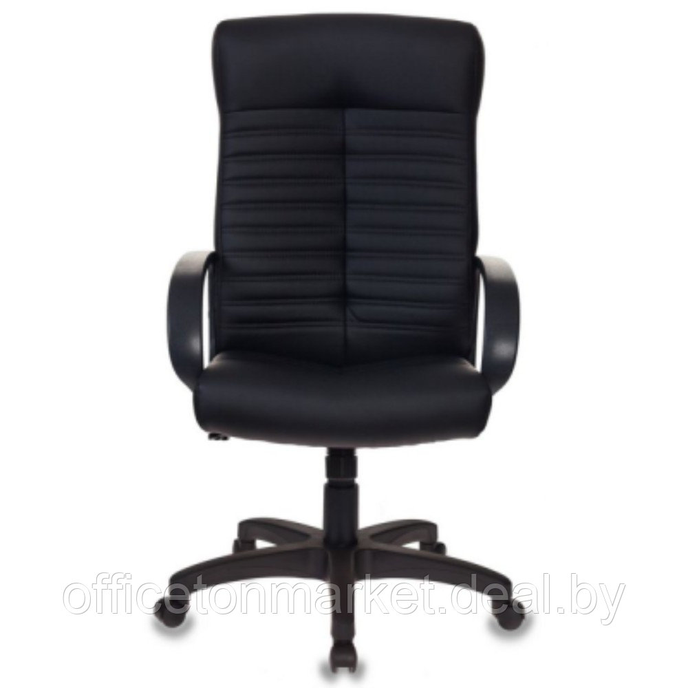 Кресло для руководителя Бюрократ "KB-10LITE", экокожа, пластик, черный - фото 2 - id-p220792507