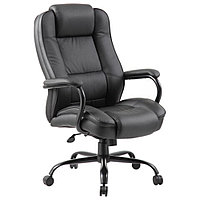 Кресло для руководителя BRABIX "Premium Heavy Duty HD-002", экокожа, металл, черный