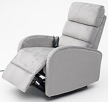 Кресло массажное Calviano 2165 серый велюр