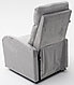 Кресло массажное Calviano 2166 серый велюр, фото 7