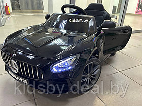 Детский электромобиль RiverToys Mercedes AMG Lux O088OO (чёрный автокраска)