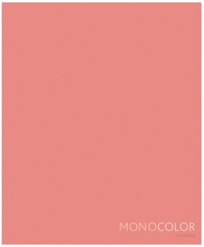 Тетрадь общая А5, 48 л. на скобе «Моноколор. Pale Color» 163*202 мм, клетка, Coral - фото 2 - id-p224534686