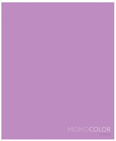 Тетрадь общая А5, 48 л. на скобе «Моноколор. Pale Color» 165*205 мм, клетка, Purple - фото 2 - id-p224534687