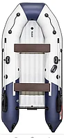Надувная лодка Таймень NX 2900 НДНД Комби светло-серый/синий
