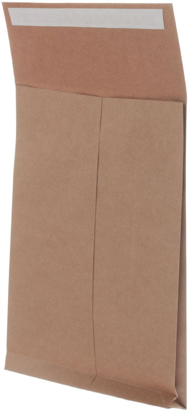 Конверт-пакет почтовый 229*324*40 мм, силикон, чистый, с расширенным дном