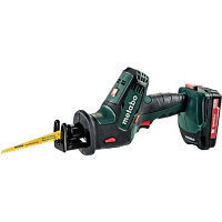 Metabo SSE 18 LTX Compact, Аккумуляторная ножовка, 18В/2х2.0Li-ion, кейс, 602266500