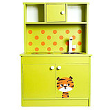 Игровая мебель «Детская кухня «Тигрёнок», цвет зелёный, фото 2