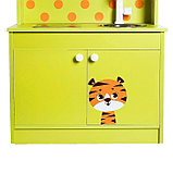 Игровая мебель «Детская кухня «Тигрёнок», цвет зелёный, фото 4