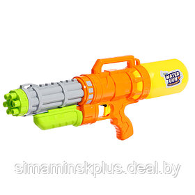 Водный пистолет "Энергетический разрушитель"; с накачкой; 40 см, цвет МИКС
