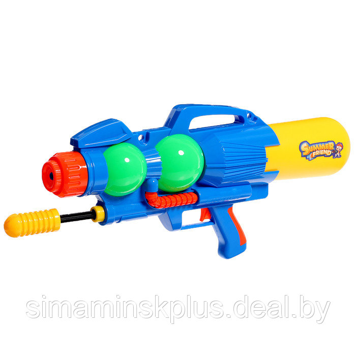 Водный пистолет "Игровой мечтатель"; с накачкой; 56 см, цвет МИКС - фото 5 - id-p224535592