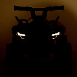 Электромобиль "Квадроцикл", цвет оранжевый, фото 9