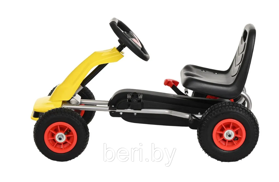 Педальный картинг, детская педальная машинка PITUSO, F638-1, разные цвета - фото 5 - id-p224535640