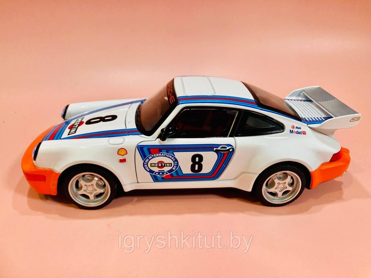 Спортивная металлическая модель автомобиля Porsche, инерция, свет, звук - фото 4 - id-p224535671