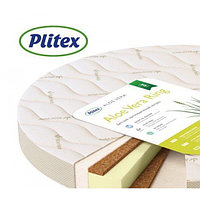 Матрас круглый Plitex Aloe vera Ring, 74х74х10см