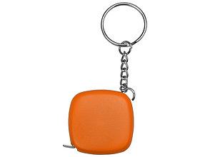 Брелок-рулетка 1м Block, оранжевый, фото 3